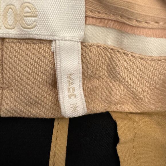 Chloe Black Straight Leg Ankle Silk Pants 36 (Size 4) - Picture 4 of 12